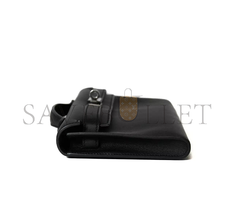 H**mes MASTER KELLY CUT POCHETTE SWIFT BLACK (31*13*2.5cm)